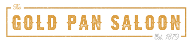The Gold Pan Saloon logo